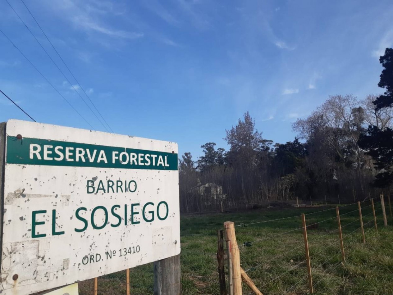 Excelente lote en reserva forestal El Sosiego 