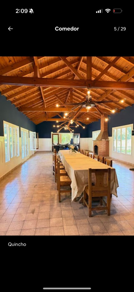 Casa Quinta en acceso a Sierra de los Padres