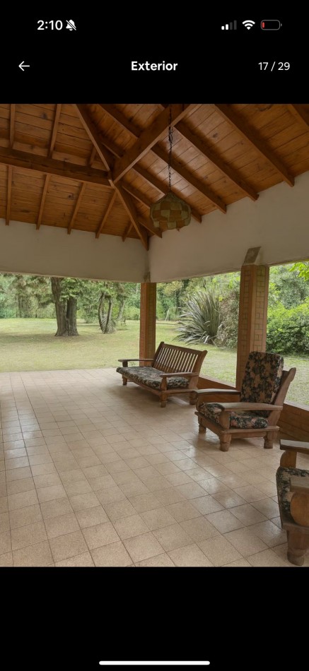 Casa Quinta en acceso a Sierra de los Padres